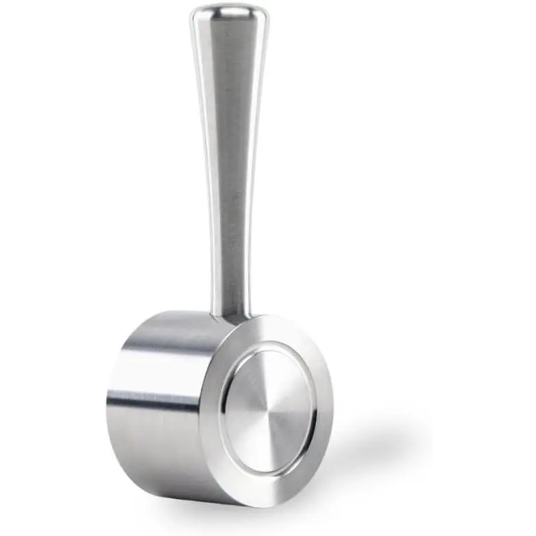 Replacement Steam Lever for Breville Espresso Machines | Ergonomic Stainless Steel Design | Compatible with Barista Express, Infuser, Barista Pro | Easy Grip | Silver Finish