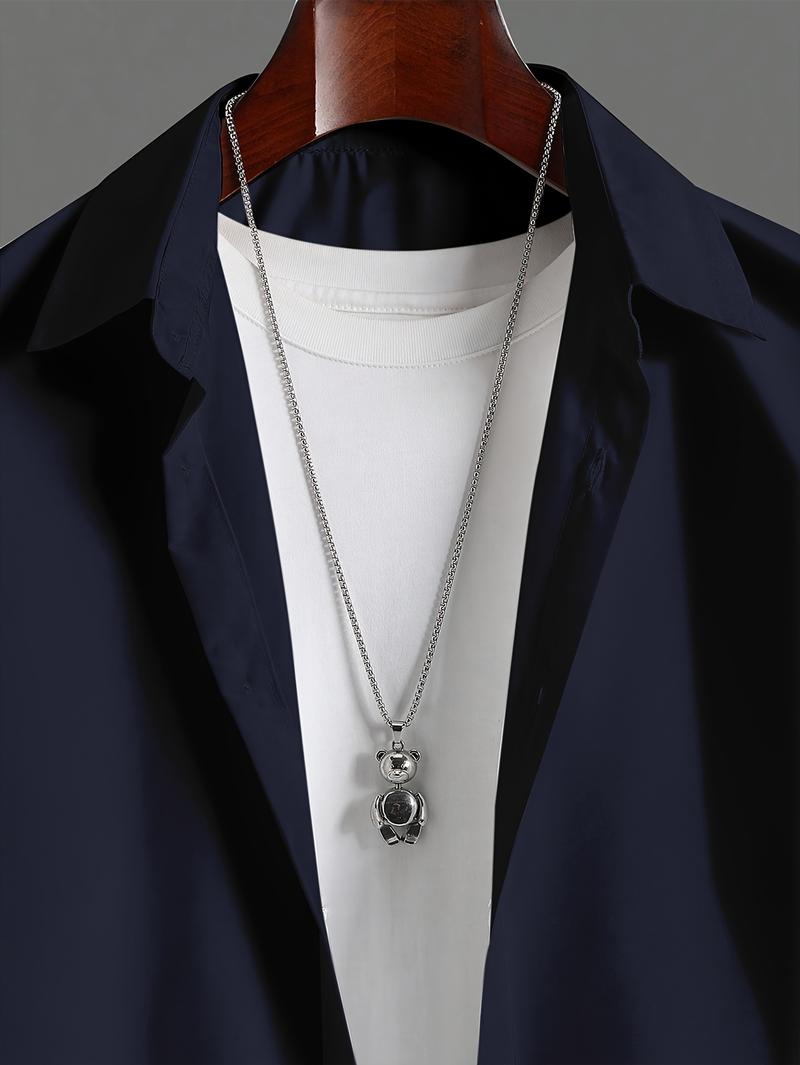 Plus Size Men's Short Sleeve Suit 2pcs Fashion Summer Sportswear Casual Suit with Solid Color Shorts for Comfortable Wear