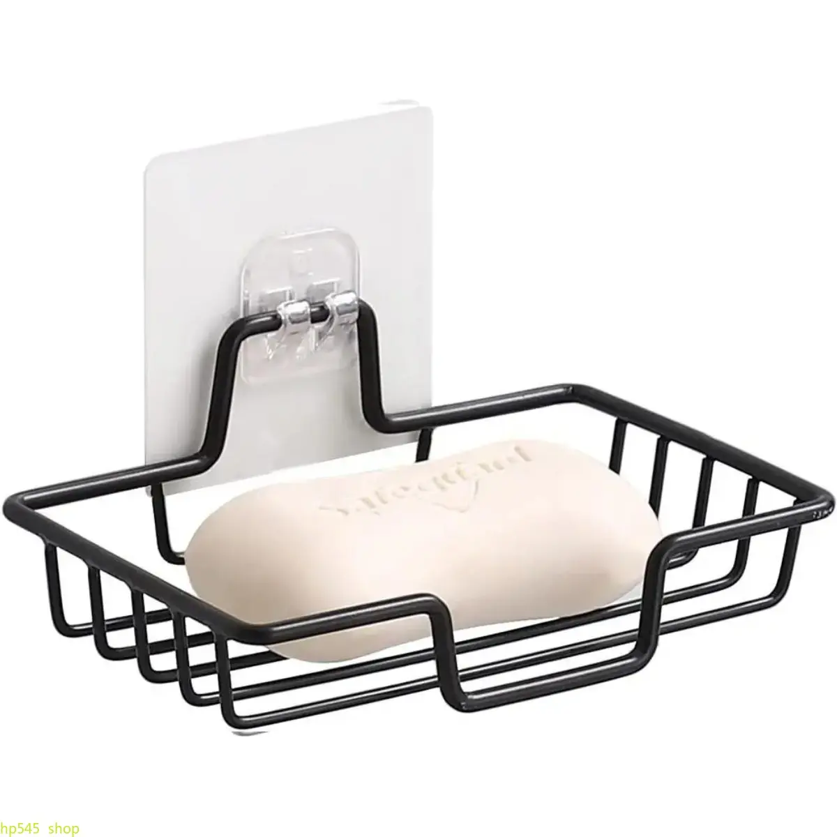1 Count Stainless Steel Wall Mounted Soap Dish, Rustproof Soap Storage, Wall Mounted Soap Holder Bathroom Accessories, Bathroom Storage Rack for Soap & Shampoo, Bathroom Essentials Accessories, Restroom homedecor