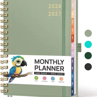 2025-2027 Monthly Planner, 2 Year Monthly Planner/Calendar 2025-2027, Academic Planner, Jul 2025 Jun 2027 8 4 X5 7 Monthly Planner Spiral Bound School O - View #13