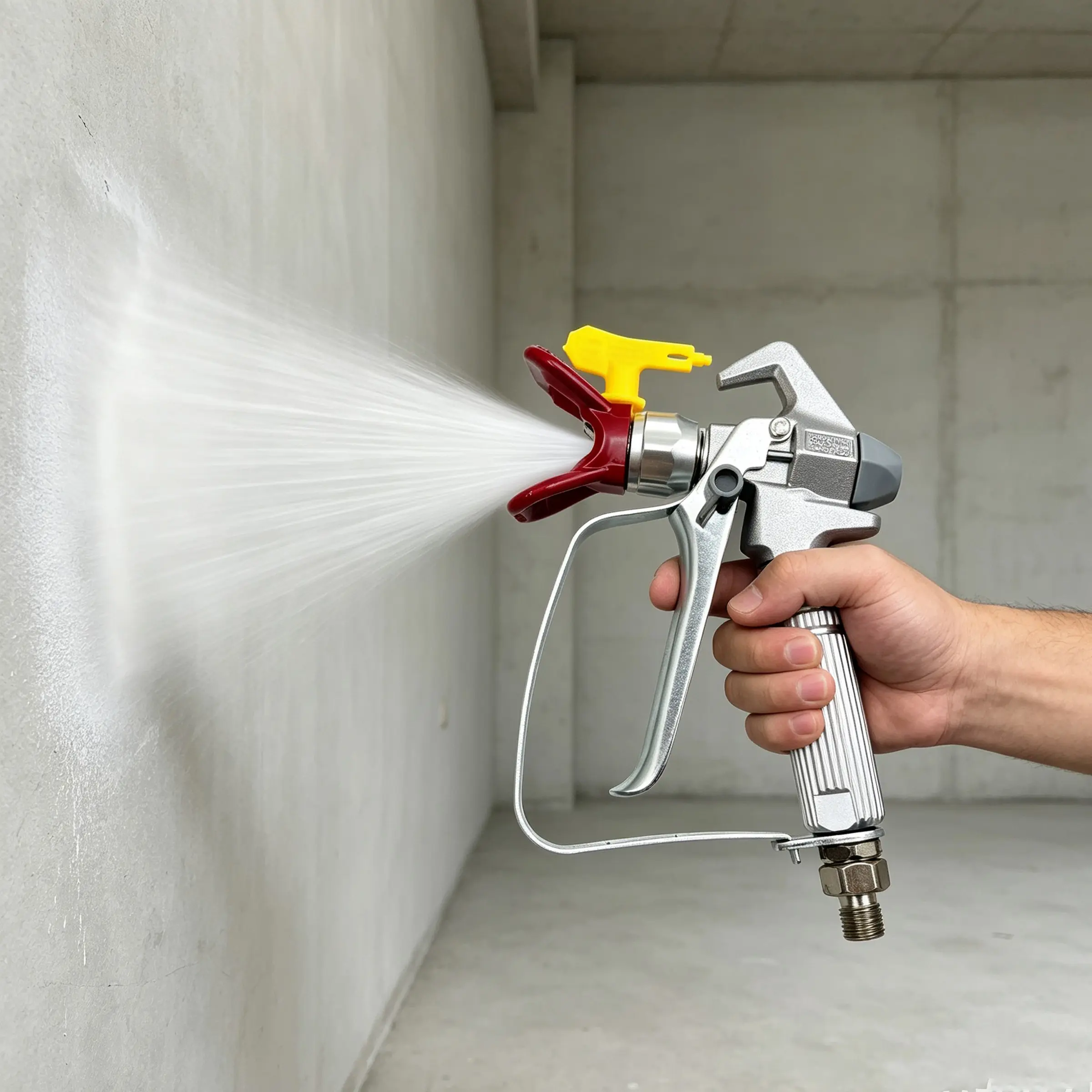 Airless Paint Spray Gun High Pressure 3600 PSI with Reversible 517 Nozzle Tip Guard Swivel Joint with 3 Pcs Sprayer Gun Filter for Airless Paint Sprayers
