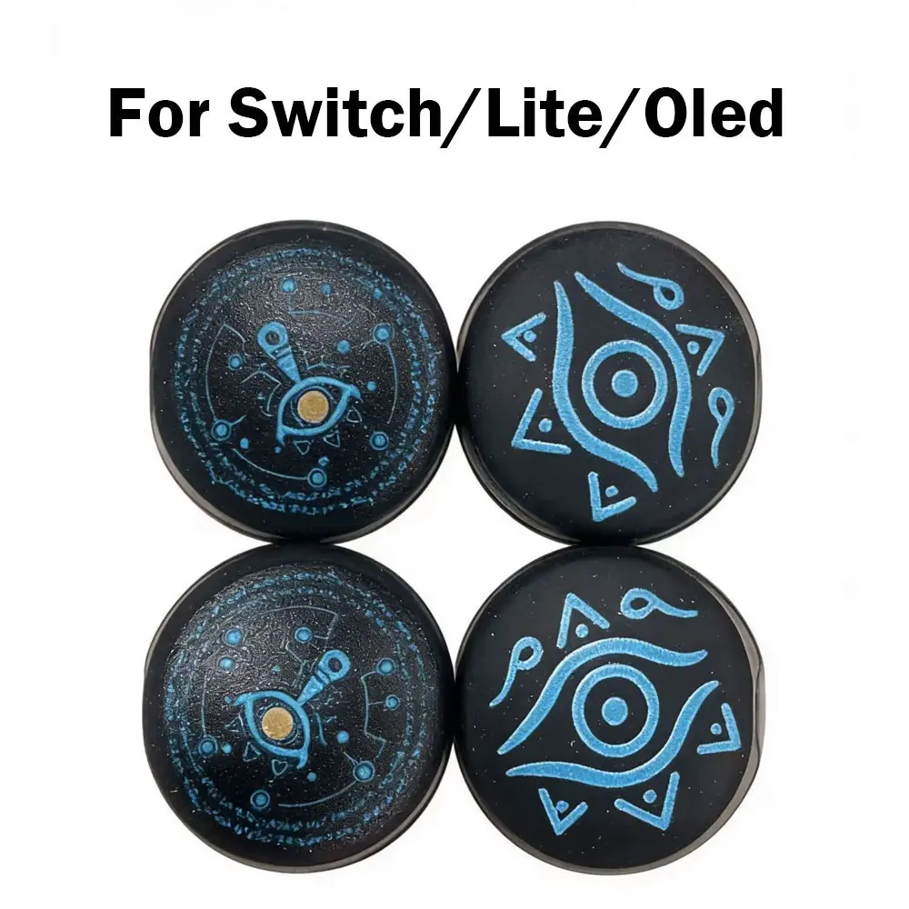 Non-slip Silicone Thumb Grip Cap Protective Cover For Switch Oled/Lite Game Controller Joystick Protector Case