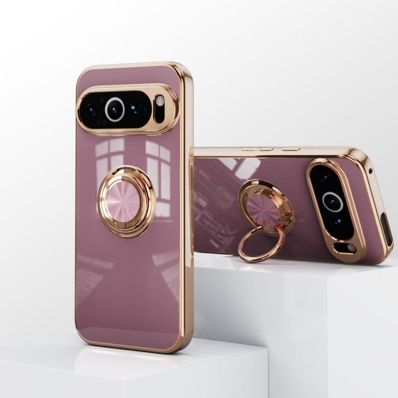 Kickstand Phone Case for Google Pixel 6/7/8/9 Pro Back Cover Strong  Ring Phone case  HN111