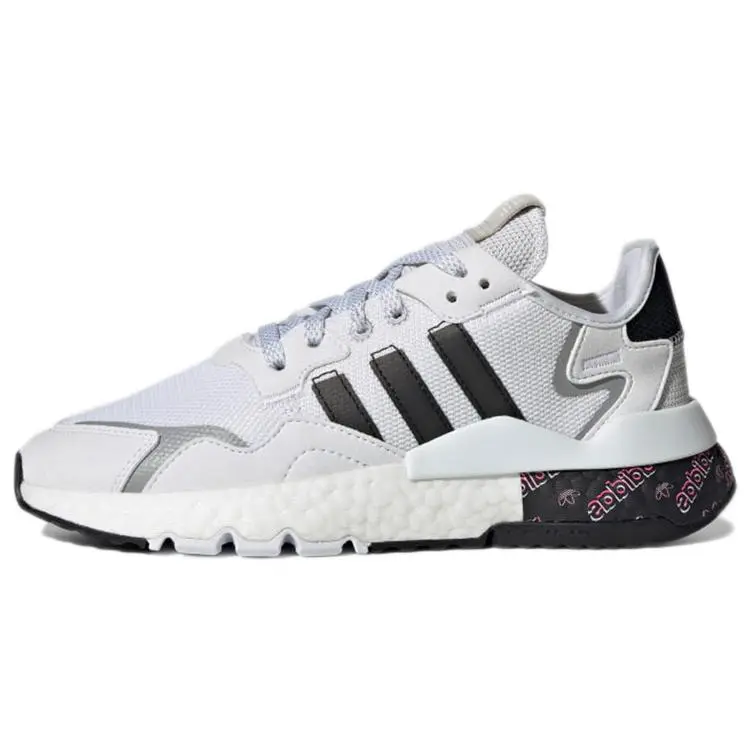 adidas Originals Nite Jogger Lace-Up Durable Low-Top Lifestyle Sneakers H01735