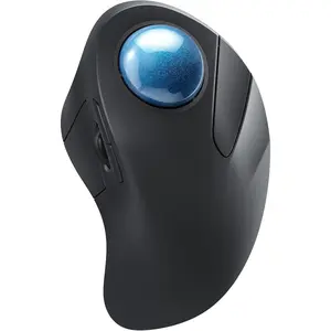 Trackball , Rechargeable,  Rollerball , 44mm Index Finger Trackball, 5 Adjustable DPI, Compatible with PC, Laptop, iPad, , Windows, Android