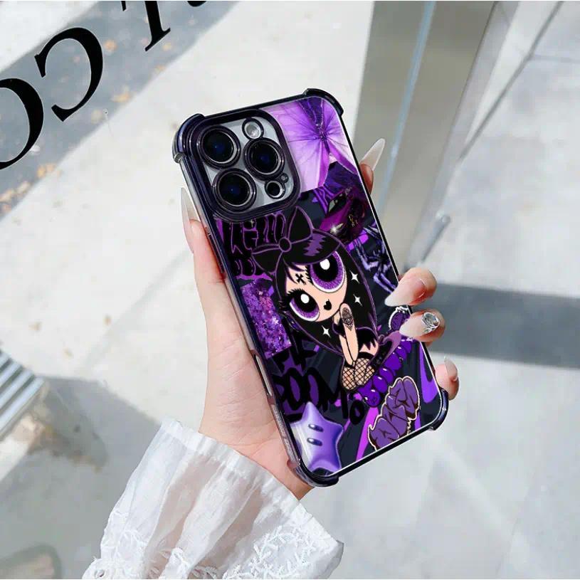 Anime P-Powerpuff Y2K G-Girl Fashion Shockproof Phone Case,For iPhone 17 Air 16 15 14 13 12 11 Pro Max Plus Samsung S26 S25 S24 S23 S22 Plus Ultra Multiple Options Available Holiday Gifts and Fashion Items