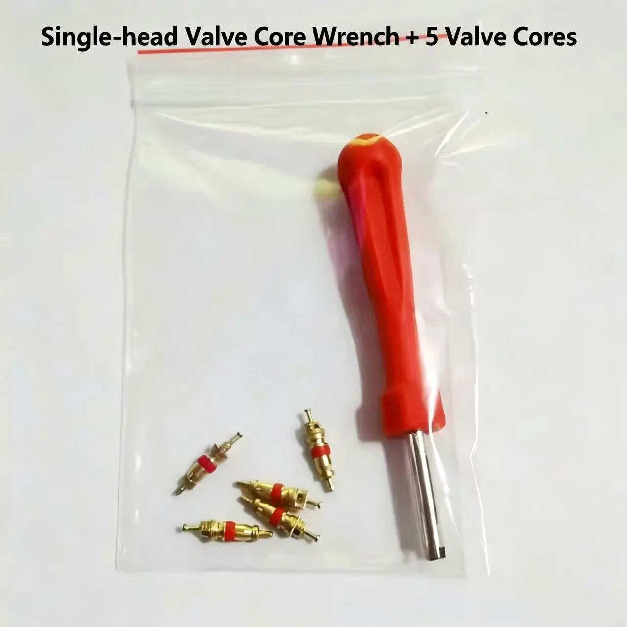 Valve Core Wrench Set 6 Pieces, Essential Tool Kit for Tire Maintenance, Durable and Reliable Valve Core Wrenches, Perfect for Car Owners, Tire Repair Tools