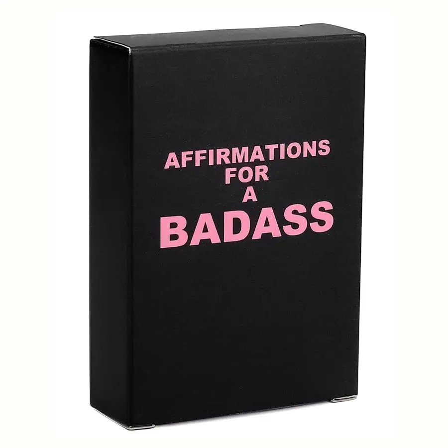 54 Daily Motivational Cards for Women, Self-Love and Mindfulness, Adult Meditation Cards, Perfect Gift for Friends and Sisters