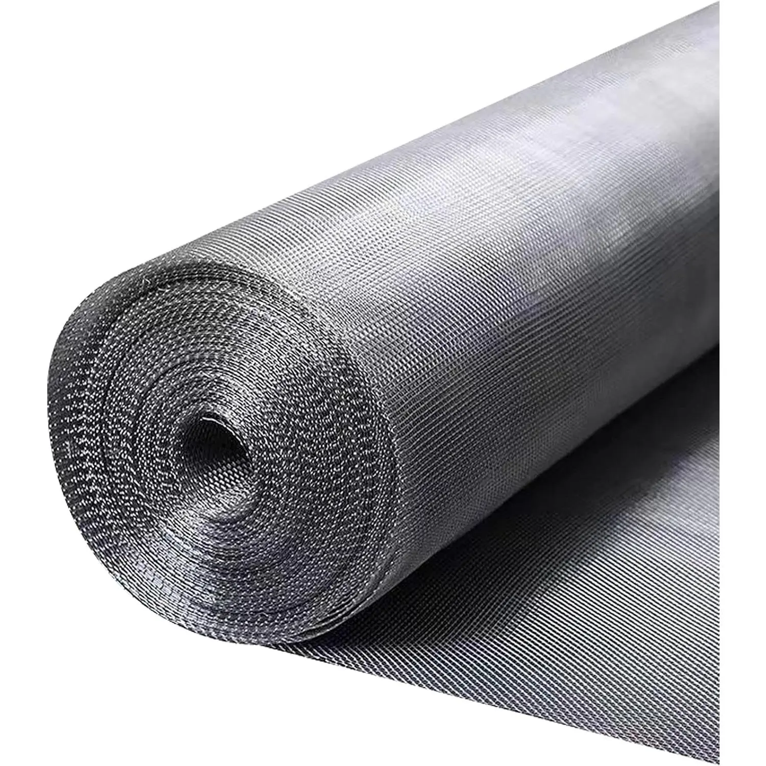 304 Stainless Steel Mesh Window Screen Roll 47" x 200" with Stab Resistant Gloves, Pet Proof Window Screen Replacement, Durable Wire Mesh Screen for Home and Office (47" x 200")