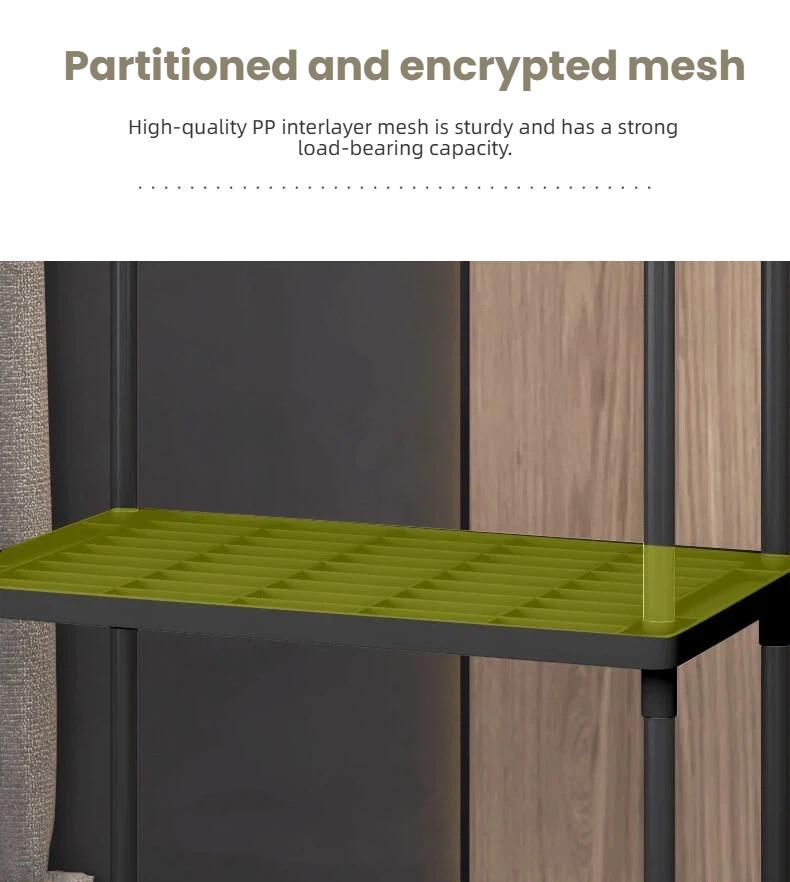 4-Tier Plastic  and Metal Freestanding Shelf Bathroom Organizer,Space-Saving And Utility Shelving,Shelving Unit Storage Rack Organizer for Home, Garage, Basement, Shed and Laundry Room