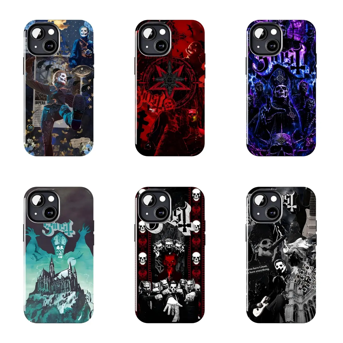 Ghost Impera Rock Band Phone Case Suitable for iPhone 17-11 Pro Max/Plus and  Samsung Galaxy S23-25