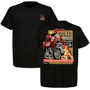 H00ker W1llys T-Shirt Car Lover Casual Menswear Top
