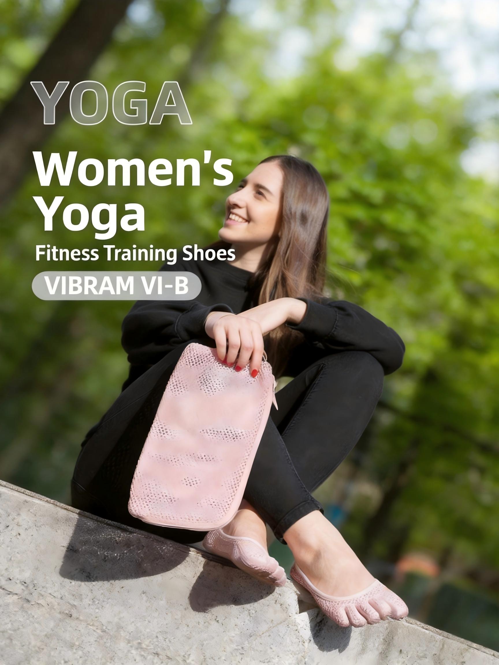 Women's Breathable Mesh 5-Finger Flexible Shoes - Lightweight, Stylish Barefoot Design, Non-Slip Yoga Flats for Pilates, Fitness & Daily Wear