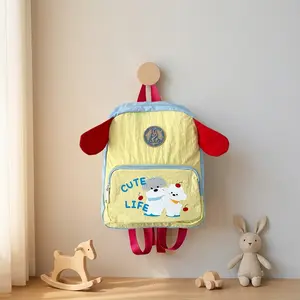 3D Floppy Ear Puppy Dog Kids Backpack – Cute Cartoon Lightweight Breathable Bookbag, Large Capacity for Kindergarten School Travel, Aesthetic Graduation & Back to School Gift for Boys Girls