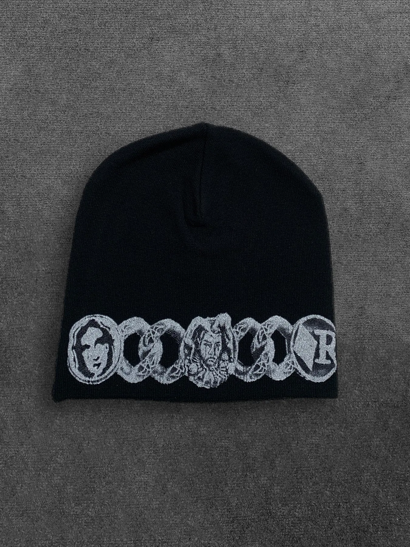 Y2K style new knitted unisex fashionable and versatile warm jacquard hat Fashion Beanie Hat
