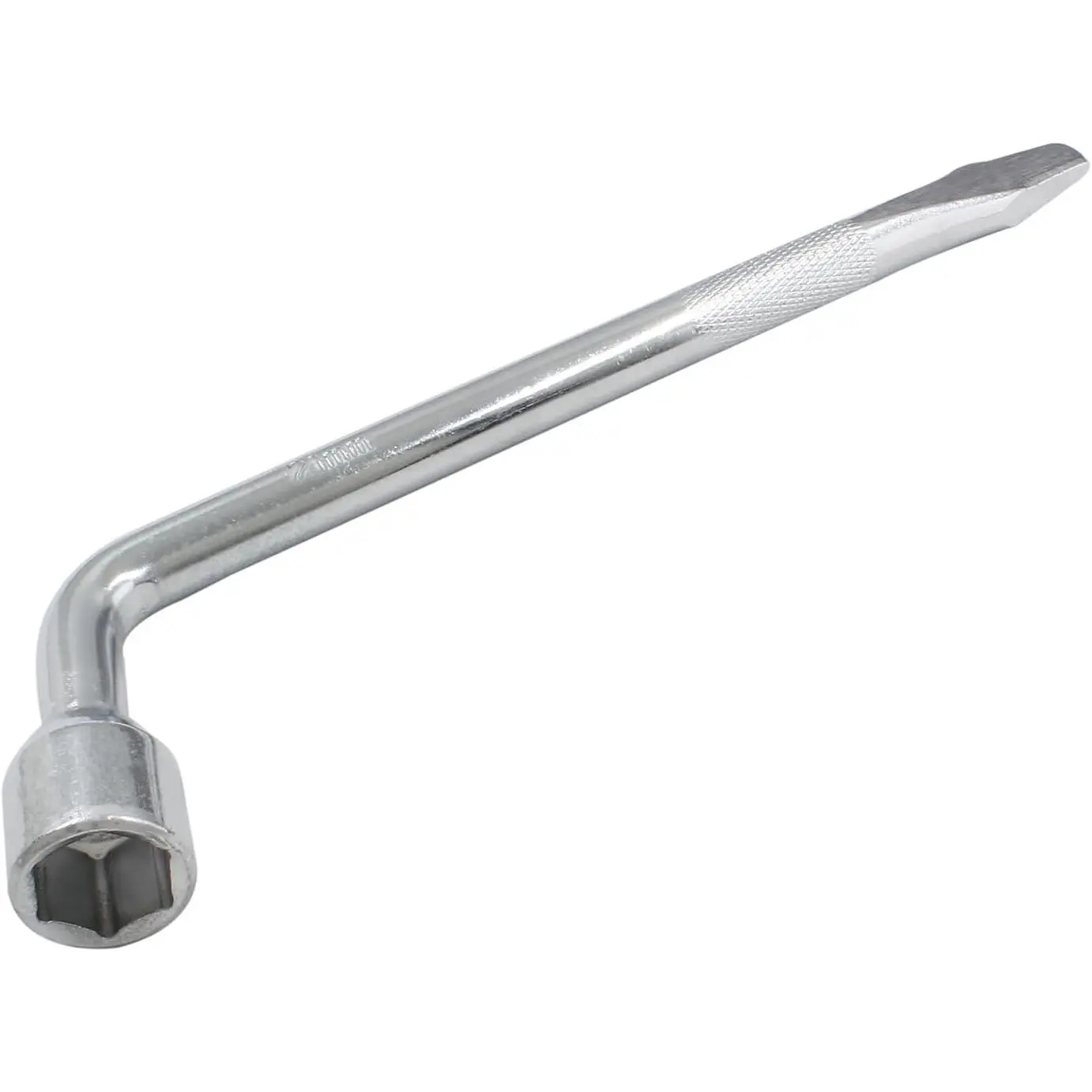 21mm  Spare Tire Wrench, Heavy Duty Tire Lug Wrench | Hexagon Slotted End Socket, L-shaped Repair Tool