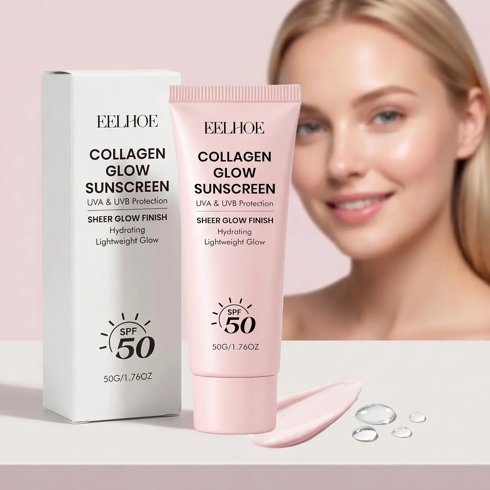 Clear Moisturizing Protective Cream, Gentle Skin-Friendly, Easy to Apply, Nourishing and Refreshing, Non-Greasy Outdoor Protection