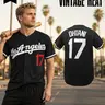 Men's Los Angeles #17 Four Colors Baseball Jersey, Casual Sporty Short Sleeve T-Shirt for Daily Wear, Sportswear for Men Women, Unisex Jersey #GLOBAL PICKS