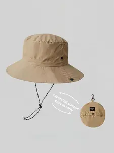Waterproof Sun Protection Bucket Hat, Sunscreen Leisure Hat, Sunhat, Foldable Fishing Cap, Quick-Dry Outdoor Hiking Hat, Travel & UV Shield, Ideal for Summer