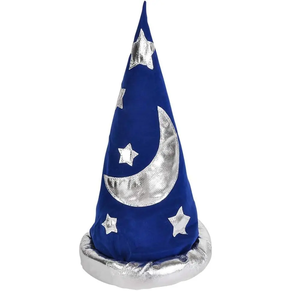 Novelty Hats Halloween Mens Womens Child Renaissance Costume Merlin Magic Wizard Hat