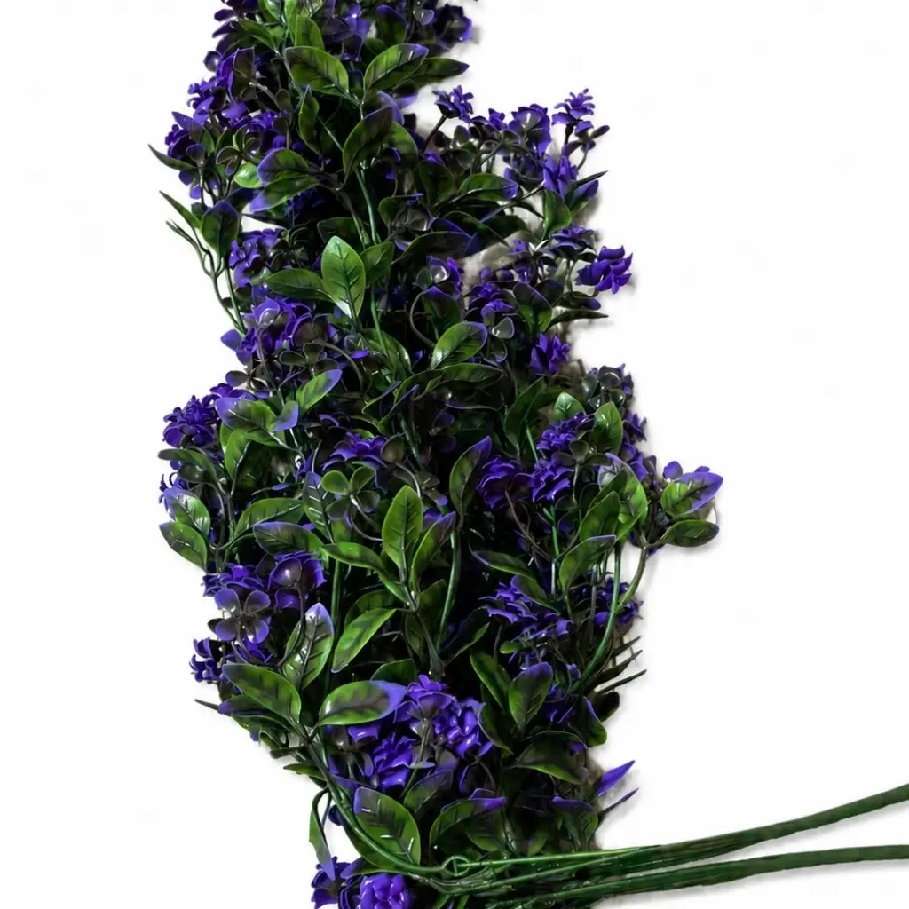 2pcs Artificial Purple Water Plant Roses for Spring/Summer Outdoor Use (Vase Not Included), Indoor Outdoor Decor,Christmas decorations,Thanksgiving Day, Hanging Basket, Garden Decoration, Wedding Party Home Decor