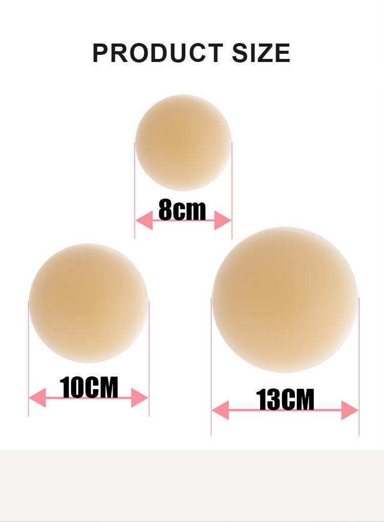 KatchMe Women's Basic Silicone Seamless Ultra Thin Reusable Nipple Covers With Travel Box, Adhesive Silicone Breast Petals, Invisible Soft Pasties KatchMe Women's Basic Silicone Seamless Ultra Thin Reusable Nipple Covers With Travel Box, Adhesive Silicone Breast Petals, Invisible Soft Pasties