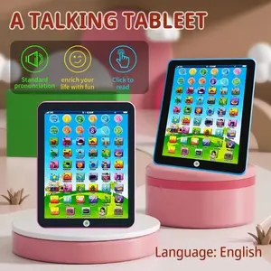 Educational Touch Voice Button Tablet, Music & Language Skills Boost, Battery Powered Interactive Toy, Ideal Christmas/birthday Gift