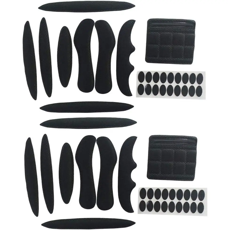 2 Set Helmet Padding Kit Universal Foam Pads for Bike Motorcycle Cycling Helmet