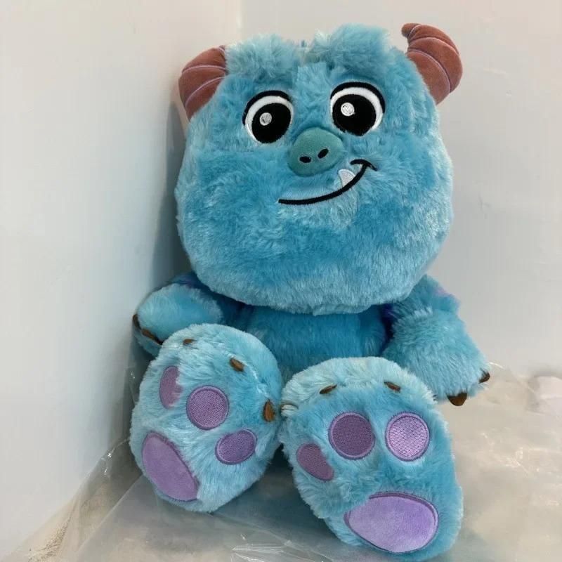 Monsters Inc Sulley James P. Sullivan Plush Set, 2 Styles Soft Big Blue Monster Stuffed Dolls, Collectible Plushie Gift for Kids & Fans