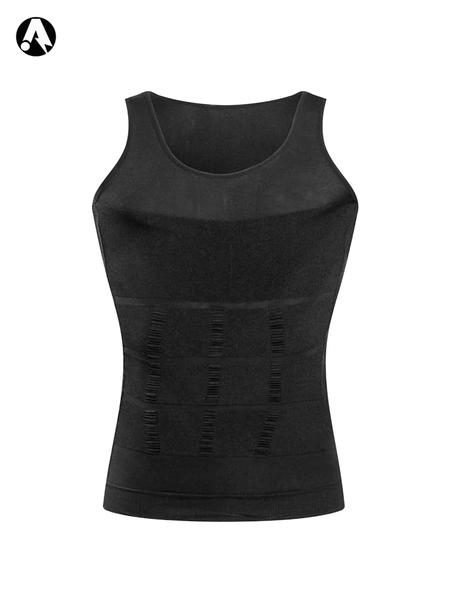 Men's Slimming Body Shaper Vest, Gynecomastia Compression Shirt, Tummy Control Underwear, Tight-Fit Design for Men