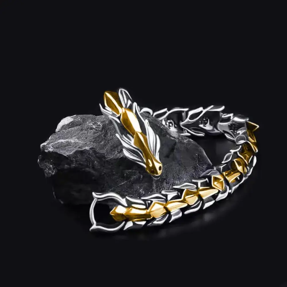 Men’s Adjustable Punk‑Style Braided Bracelet With Unique Keel Pendant, Avant‑Garde Nautical Design, Sturdy Fade‑Resistant Daily Wear Accessory, Ideal Gift Option For Men