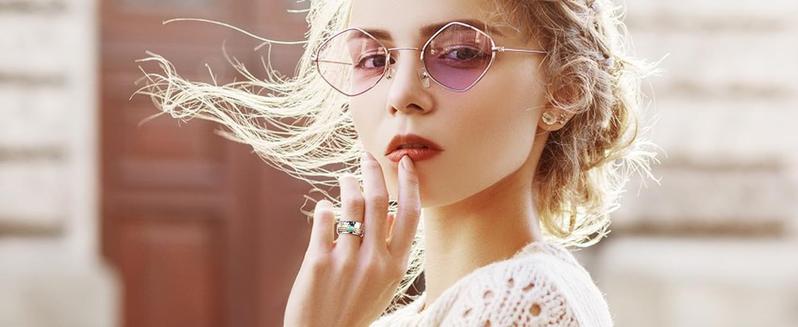 MILACOLATO Stainless Steel Spinner Rings Fidget Band Rings Moon Star Flower Butterfly Anxiety Rings for Women Men