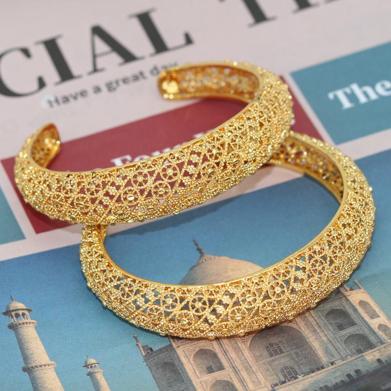 Female dubai ball bracelets, Ethiopian bracelets, wedding jewelry African gifts,golden color,ideal for middle east,gold bracelet