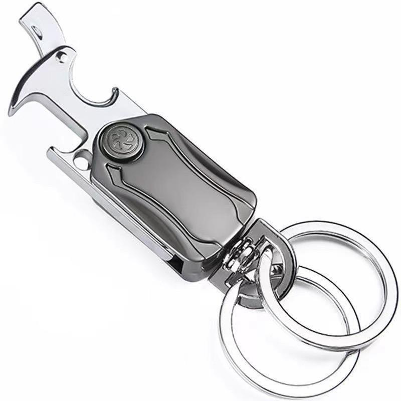 High-End Metal Multifunctional Keychain, Rotating Keychain, Phone Stand Keychain