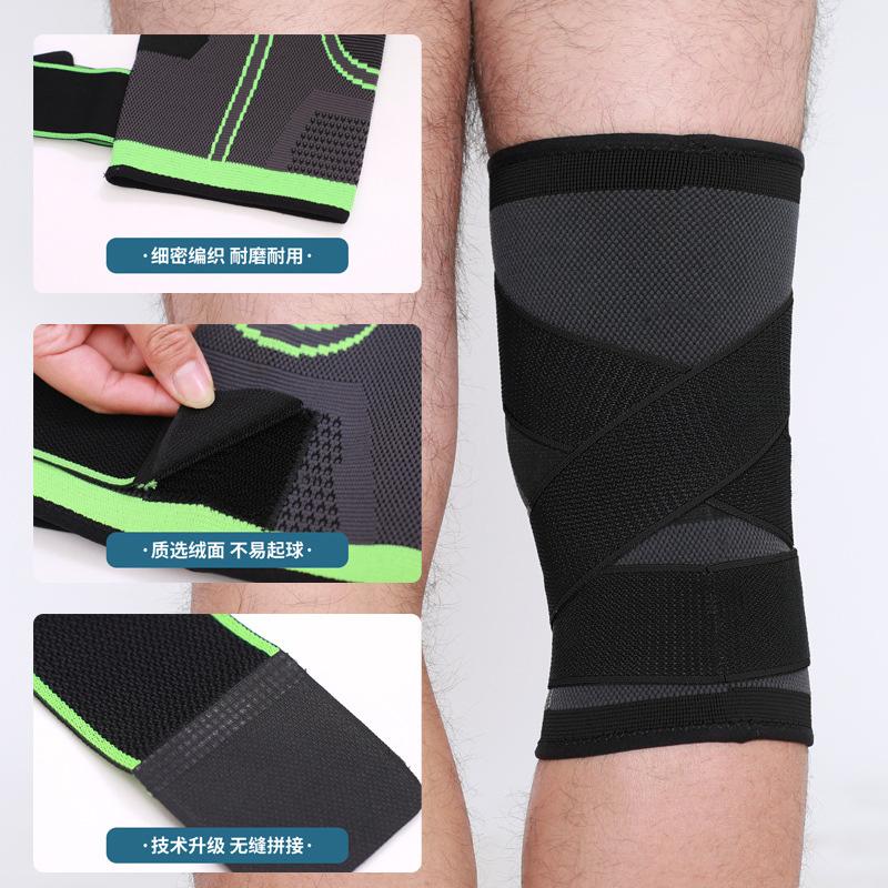 NEW 1PC Sports Kneepad Pressurized Elastic Knee Pads Support Fitness Gear