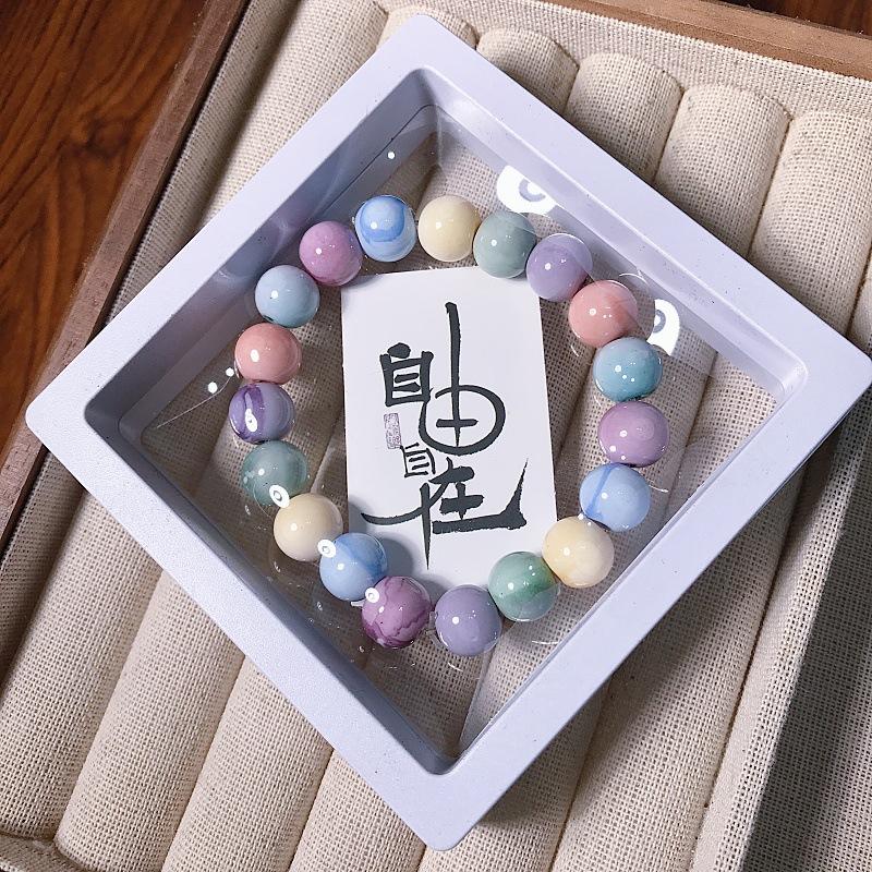 New Chinese-style ceramic bracelet for women: A unique, versatile and high-end ceramic bracelet accessory for summer