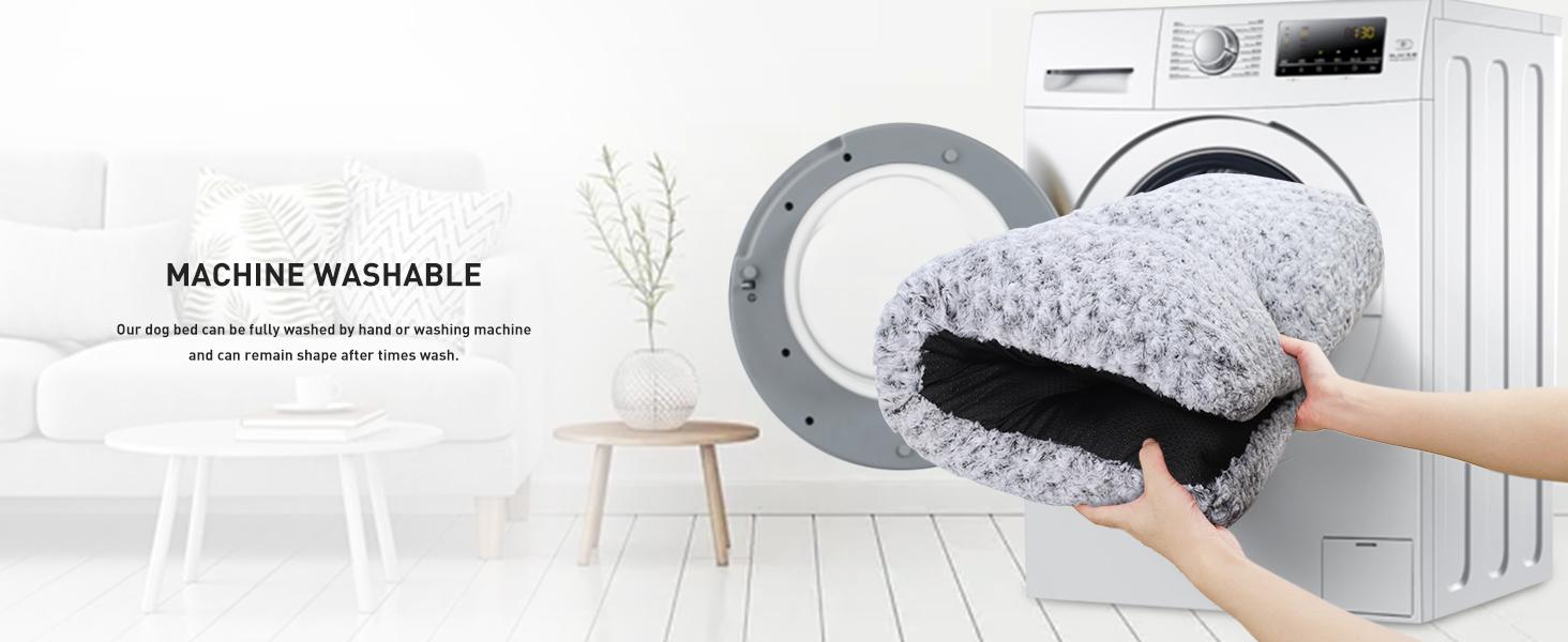 Washable Dog Bed Deluxe Plush Dog Crate Beds Comfy Kennel Pad Anti-Slip Pet Sleeping Mat for Large, Jumbo, Medium, Small Dogs Breeds, 44" x 30", Gray Washable Dog Bed Deluxe Plush Dog Crate Beds Comfy Kennel Pad Anti-Slip Pet Sleeping Mat for Large, Jumbo, Medium, Small Dogs Breeds, 44" x 30", Gray