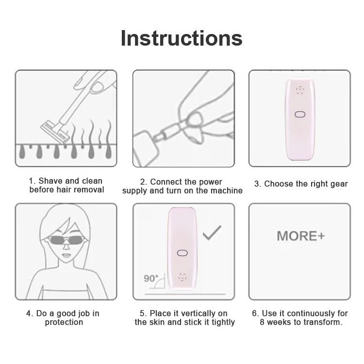 New Trends Dual Pulsed 600nm 72W Sapphire Cooling Freezing Point Hair Remover Laser Hair Removal Instrument IPL Hair Removal