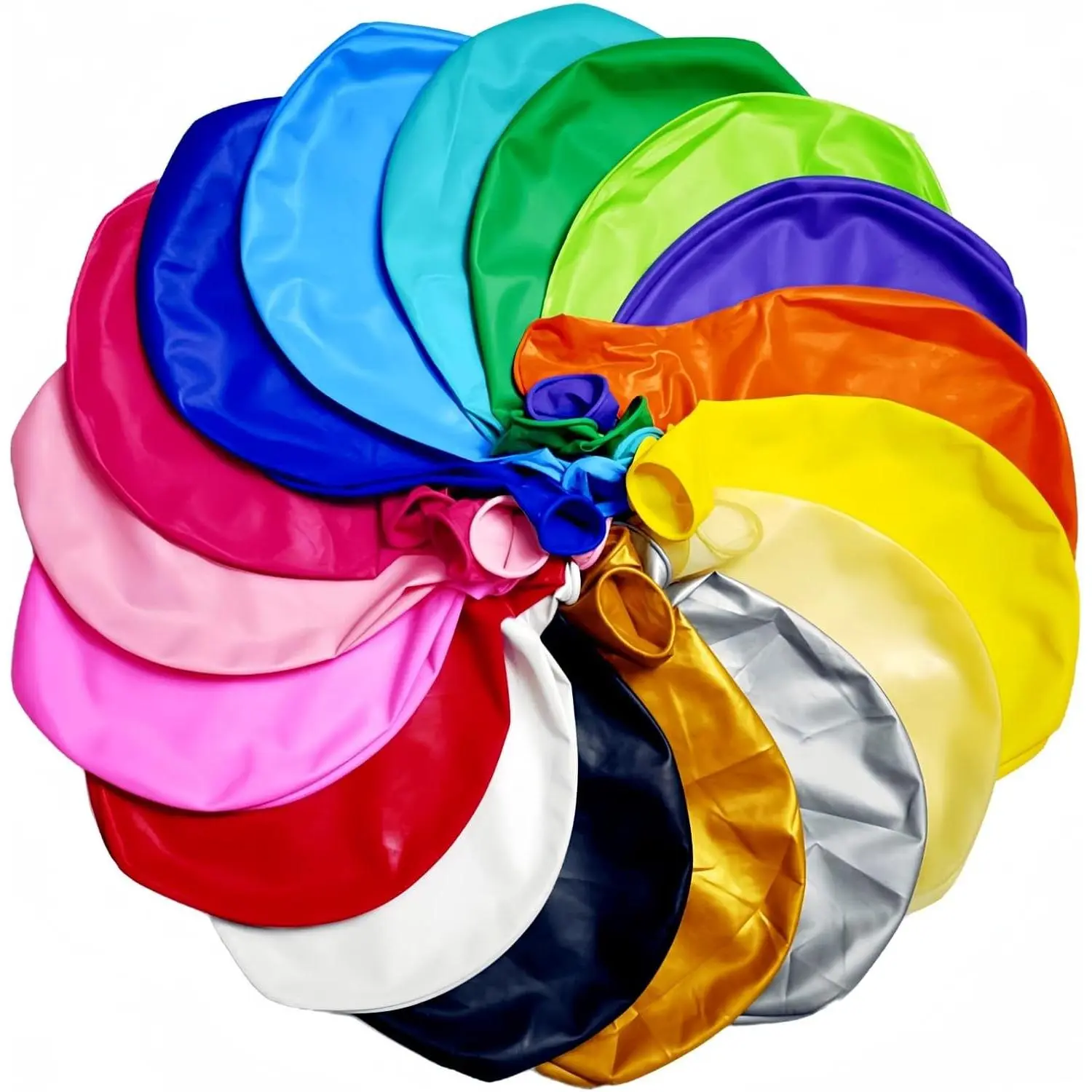 35 Pack 36 Inch Giant Latex Balloons, 17 Colors - Colorful Bulk Party Balloons for Events & DecorationsGift