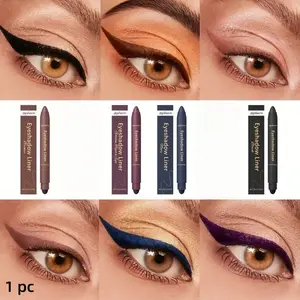 Dual-effect eyeliner pencil, long-lasting and highly pigmented without fading, with a smooth formula that makes lining your eyes easy. Multi-purpose and buildable, suitable for creating dimensional eye looks on different skin tones.