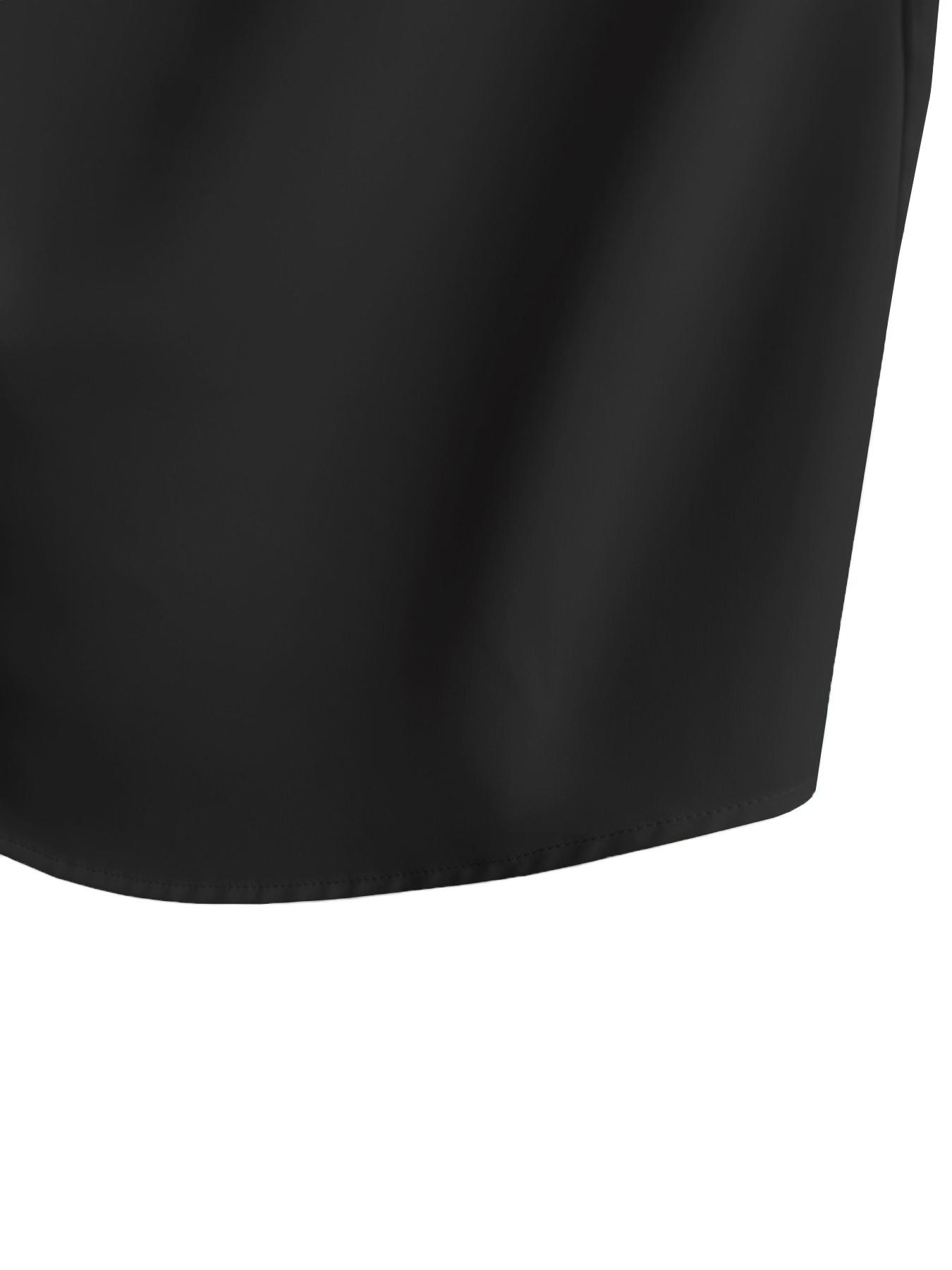 Women's Solid Color Blouse, Formal Basic Elegant Top for Work Office Business, Ladies Clothes for All Seasons, Casual Classy Top