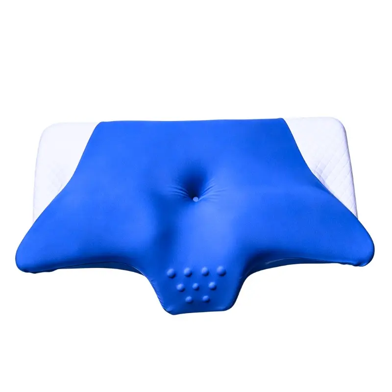 1pc Horn Pillow, Multiple Colors Available, Breathable Design, Supports Head Neck Shoulder, Ideal for Office Work, Travel, Sleep Comfort