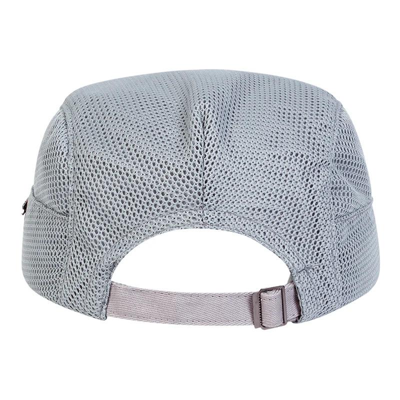 Men NEW York Label Mesh Breathability Newsboy Caps British Painters Hats Spring and Summer Flat Cap Hip Hop Berets