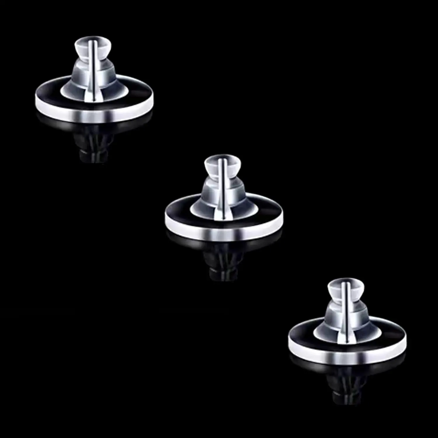 Earring Backs, 50 Pack, Clear, Comfortable   Stoppers for Stud, , Hoop, and Fishhook Earrings