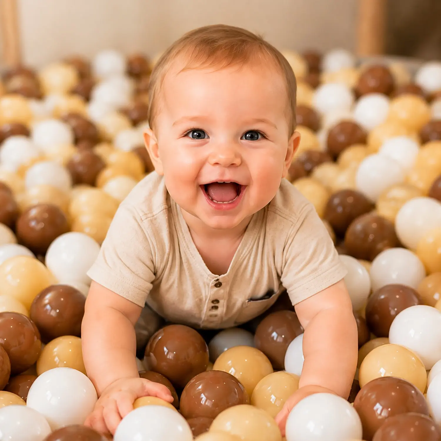 100 Kids Ocean Balls, Inflatable Pool Bobo Balls, Plastic Balls, Fence Game House Filler, Round Lightweight Pe Material, Colorful Mixed Packaging