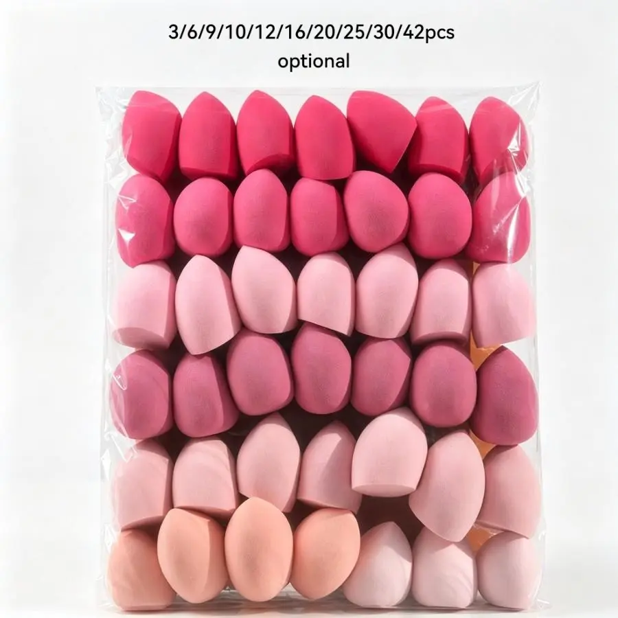 Beauty Sponge Set, Multi-Pack Makeup Sponges, Soft Teardrop Foundation Applicator, Achieve Flawless Base Makeup, Single Item Pack, Makeup Sponges For Foundation