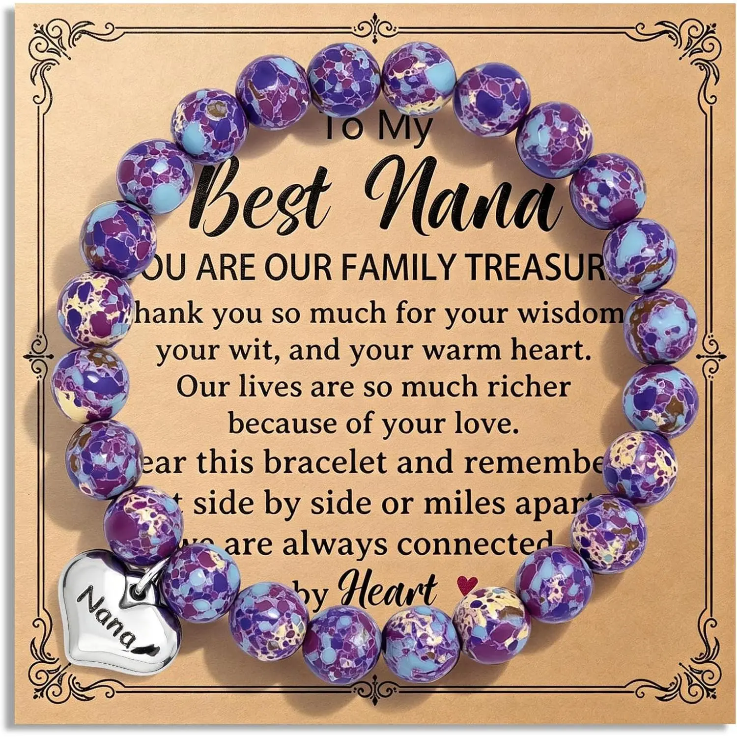 Nana Gifts  Bracelet Nana Birthday Gifts Grammy Bracelet |  Christmas Thanksgiving  Day Valentines  for Grandma  Bracelets