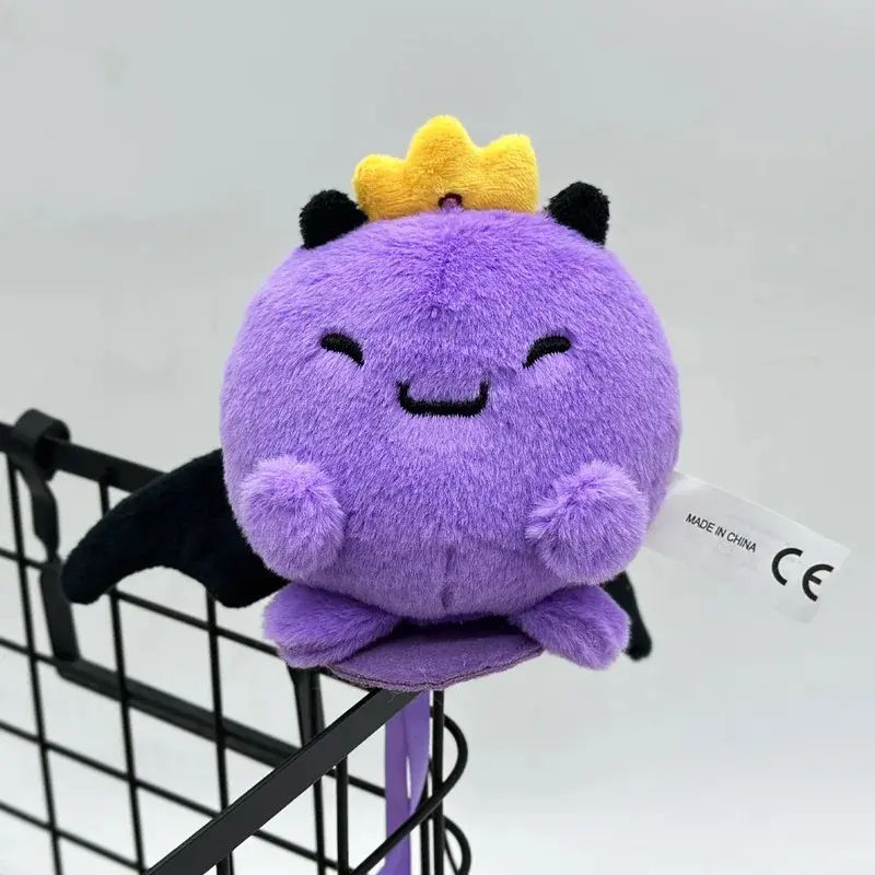New Unstable  Wemmbu Plush 18cm Cute Purple Doll Anime Peripherals Soft Doll Collection Room Decoration Kid Gifts Doll Plush