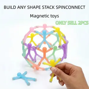 Magnetic Teen Toys Set, Sensory Building Blocks, Travel Essentials, Fridge Magnets, Easter Basket Liner, Birthday & Christmas Gifts