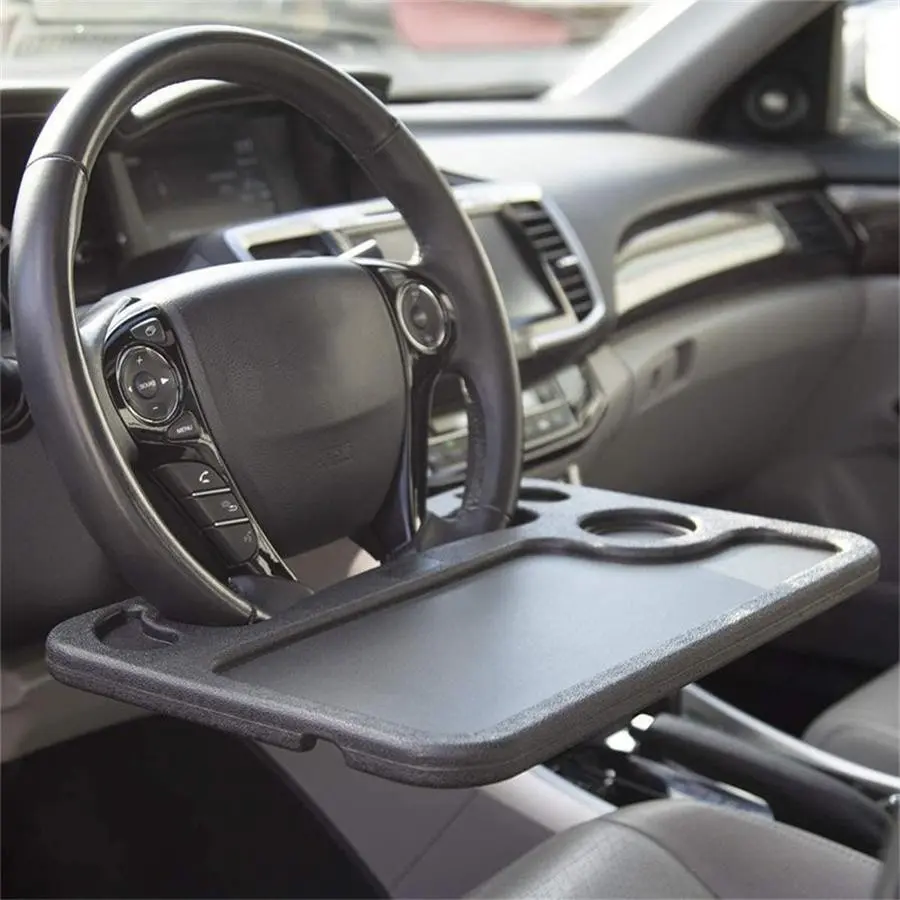 Car Steering Wheel Desk, Portable Durable Car Steering Wheel Table, Ergonomic Car Steering Wheel Desk, Easy Installation Car Accessories